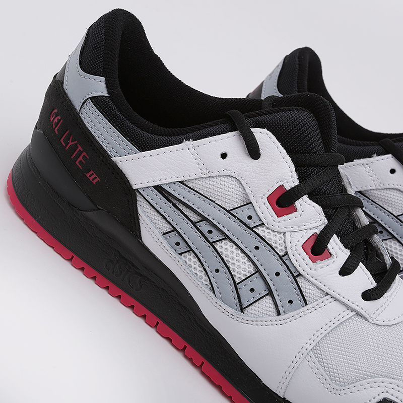 мужские белые кроссовки ASICS Gel-Lyte III 1191A245-100 - цена, описание, фото 3